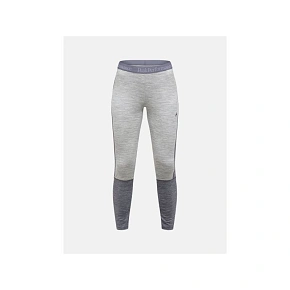 Teplé nohavice PEAK PERFORMANCE Magic 7/8 Long Johns Wool-blend Baselayer Women, sivé Teplé nohavice PEAK PERFORMANCE Magic 7/8 Long Johns Wool-blend Baselayer Women, sivé