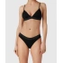 Dámsky vrchný diel plaviek KW02029 BEH čierna - Calvin Klein