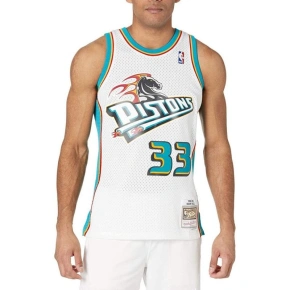 Mitchell & Ness Pánske Detroit Pistons NBA Swingman Road Jersey Pistons 98 Grant Hill SMJYCP19211-DPIWHIT98GHI Pánske