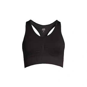 Športové tričko CASALL Seamless Soft Sports Bra, čierne
