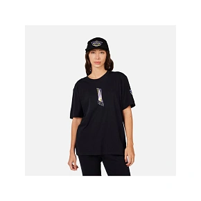 Unisexové tričko ROSSIGNOL SUPER TEE, čierne