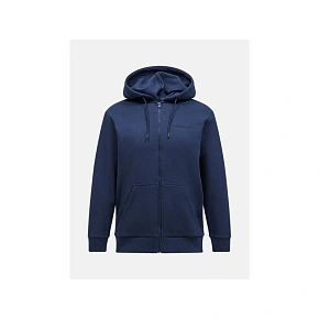 Pánska mikina Peak Performance M Original Small Logo Zip, farba: tmavomodrá Pánska mikina Peak Performance M Original Small Logo Zip, farba: tmavomodrá