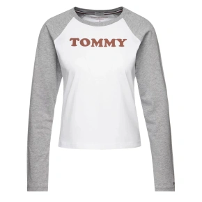 Dámske tričko s dlhým rukávom UW0UW01906-101 - Tommy Hilfiger
