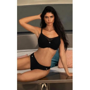 Dámske dvojdielne plavky Silke 6 S940V1SL6 Black - Self