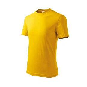 Detské tričko Basic Jr MLI-13804 žltá - Malfini