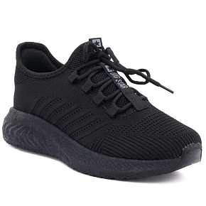 Dámske textilné športové topánky black Big Star UU274057 women's