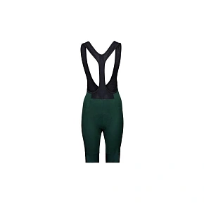 Cyklistické šortky POC W's Cadence Bib Shorts, zelené