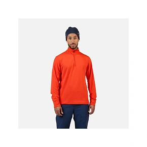 Pánska mikina ROSSIGNOL MID LAYER STRETCH HZ, oranžová Pánska mikina ROSSIGNOL MID LAYER STRETCH HZ, oranžová