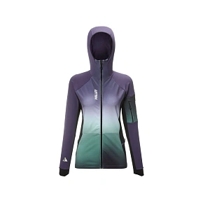 Lyžiarska bunda MILLET PIERRAENT HOODIE fialová