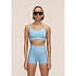 Športová podprsenka CASALL Sleek Strappy Sports Bra, modrá farba