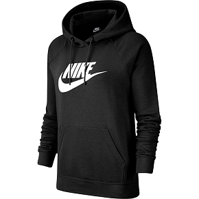Dámska mikina Nike W Essential Hoodie PO HBR, čierna, BV4126 010, XS Dámska mikina Nike W Essential Hoodie PO HBR, čierna, BV4126 010, XS