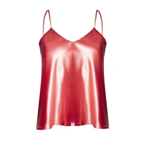Dámsky saténový top Karen Salmon - DKaren