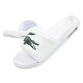 Pánske žabky Croco Dualiste 201R5 M 743CMA00201R5 White Pattern - Lacoste