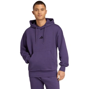 Pánska mikina adidas Essentials Feelcozy purple JX5661 pánske farby