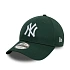 Čiapka New Era 9FORTY League Essential MLB NY New York Yankees zelená – 60471456