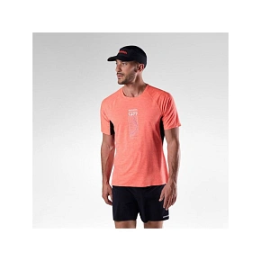 Rossignol Sapa Ultra Tee Bežecké tričko - neónová červená veľkosť: l