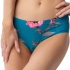 Dámske nohavičky Simple Classic Wild Rose Petrol Patterned - Julimex