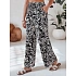 Dámske nohavice uy2634 TROPICAL SUN black and cream - FashionStreet