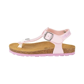 BIO sandále pre dievčatá Trollkids Girls Alesund Sandal light pink (484-402)