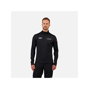 Pánska mikina ROSSIGNOL Hero Mid Layer Stretch Jkt, čierna Pánska mikina ROSSIGNOL Hero Mid Layer Stretch Jkt, čierna