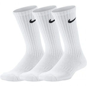Ponožky Nike Performance Cushioned Crew 3P JR SX6842 100 Ponožky Nike Performance Cushioned Crew 3P JR SX6842 100