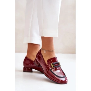 Dámske topánky na podpätku 55C0103 model 201141 Burgundy - Artiker