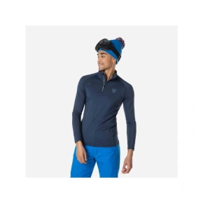 Rossignol Classique 1/2 Zip T-shirt navy blue pánske