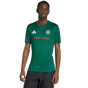 Pánske tričko adidas Mexico 26 Jersey green KH2301 pánske Pánske tričko adidas Mexico 26 Jersey green KH2301 pánske