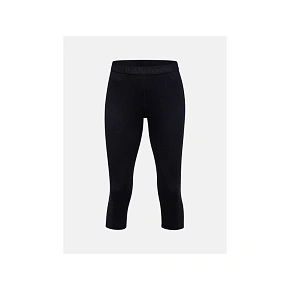 Teplé nohavice PEAK PERFORMANCE Magic 3/4 Short Johns Wool-blend Baselayer Women, čierne Teplé nohavice PEAK PERFORMANCE Magic 3/4 Short Johns Wool-blend Baselayer Women, čierne
