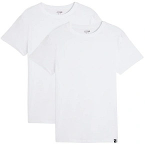 Pánske tričko Puma Everyday Crew Neck Tee, 2 ks, biele, 947245 02 Pánske tričko Puma Everyday Crew Neck Tee, 2 ks, biele, 947245 02