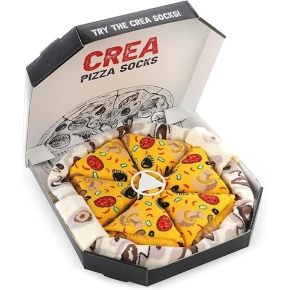 Pánske ponožky Pizza Multicolour - Crea Socks