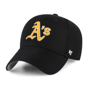 47 Značka Oakland Athletics Zvýšená baseballová čiapka B-MVP18WBV-BKG