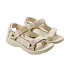 Lee Cooper dámske sandále na suchý zips na letnú pláž light beige cream women's