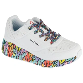 Skechers Uno Lite – Subtle Love 314088L-WMLT biele 31 Skechers Uno Lite – Subtle Love 314088L-WMLT biele 31