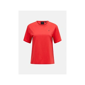 Tričko PEAK PERFORMANCE Trail Shortsleeve Women, červené Tričko PEAK PERFORMANCE Trail Shortsleeve Women, červené