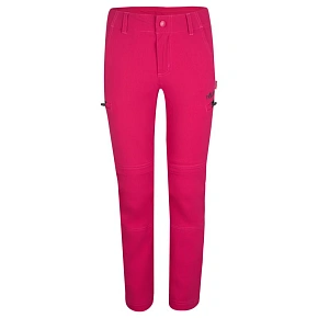 Detské nohavice Trollkids Kjerag na zips Ruby/Anthracite (177-405) pre chlapcov/dievčatá