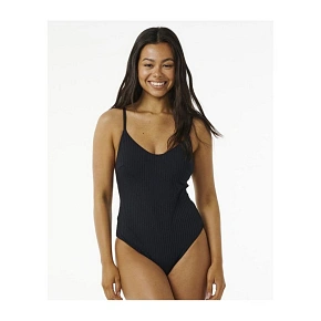 Jednodielne plavky RIP CURL Premium Surf Cheeky 1Pc, čierne Jednodielne plavky RIP CURL Premium Surf Cheeky 1Pc, čierne