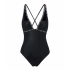 Dámske jednodielne plavky KW0KW02075-BEH - Calvin Klein