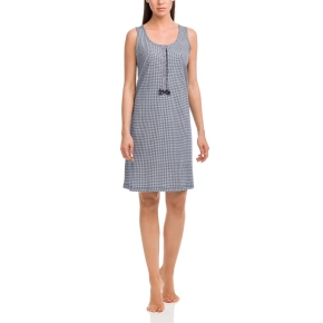 Dámska nočná košeľa 12407-180 modrobiela - Vamp