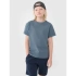 Hladké chlapčenské tričko oversize 4F 4FJWSS25TTSHM2324-46S