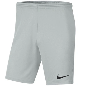 Detské šortky Nike Dry Park III NB K, sivé, BV6865 097
