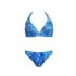 Dámske dvojdielne plavky Bora Bora 8 S115 BR8-2 Tmavomodrý vzor - Self