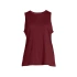 CASALL Soft Texture Tank večerné červené tréningové tričko