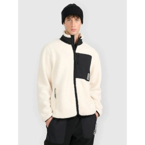 Pánsky sherpa regular fleece so stojacím golierom 4F 4FRAW25TFLEM456-12S Pánsky sherpa regular fleece so stojacím golierom 4F 4FRAW25TFLEM456-12S