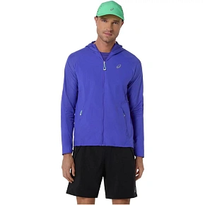 Bunda ASICS Road Packable 2011D084-403, modrá, veľkosť L