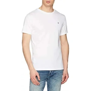 Pánske tričko s krátkym rukávom UM0UM00557-100 white - Tommy Hilfiger
