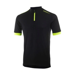 Detské tričko Rogelli CORE black-fl 128-140
