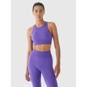 Bezšvová tréningová podprsenka so strednou podporou 4F x anna lewandowska 4F 4FALSAW24USBAF169-51S