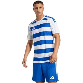 Pánske tričko adidas Hooped 26 Jersey white and blue KF3389 pánske Pánske tričko adidas Hooped 26 Jersey white and blue KF3389 pánske