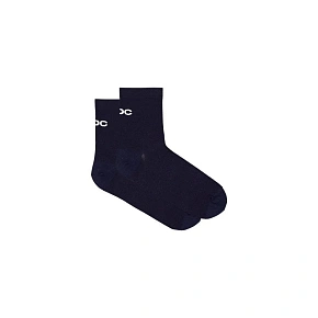 Cyklistické ponožky POC Cadence Road Short Socks, tmavomodré Cyklistické ponožky POC Cadence Road Short Socks, tmavomodré